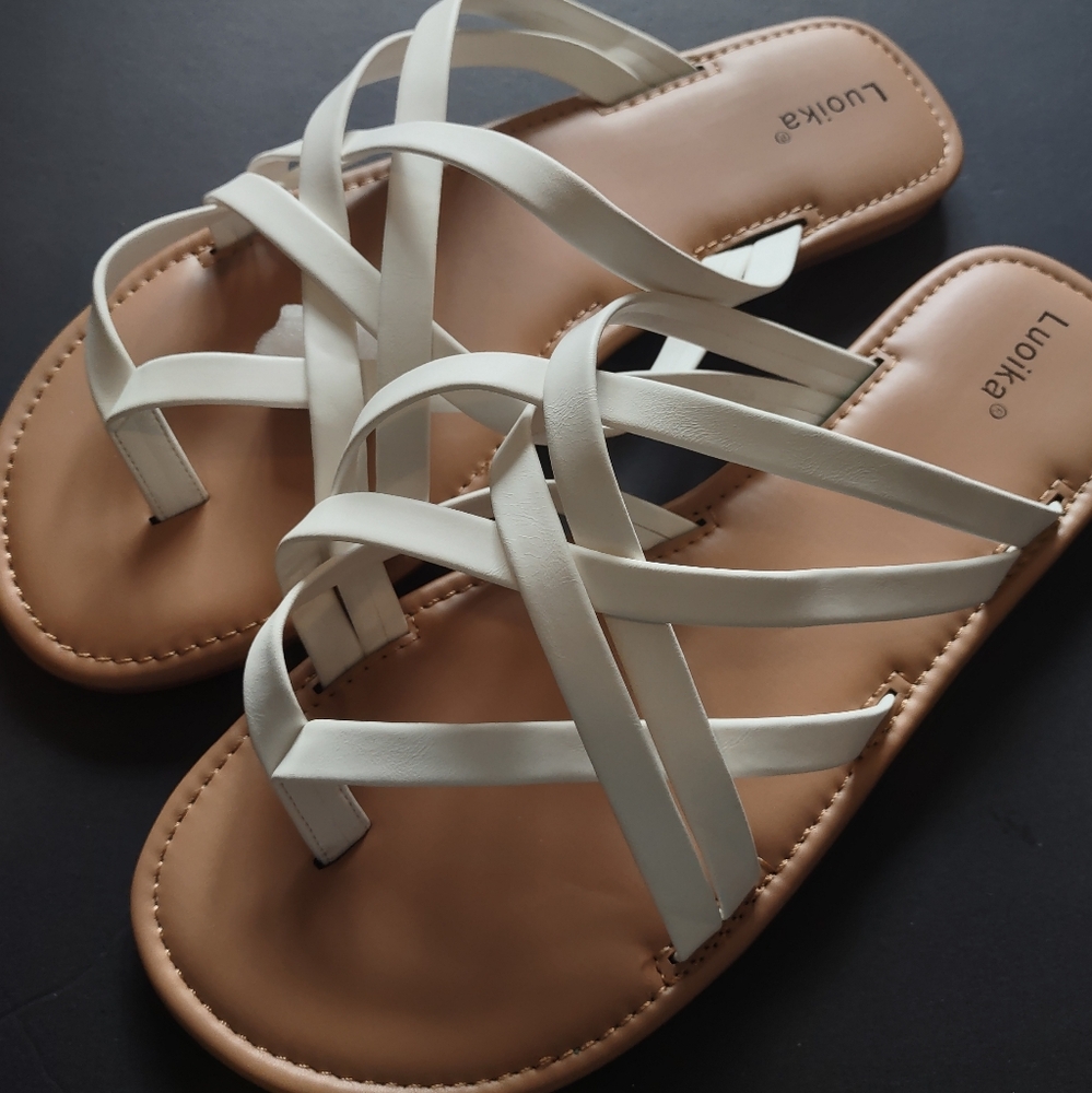 Luoika women's sandals size 11.5xw